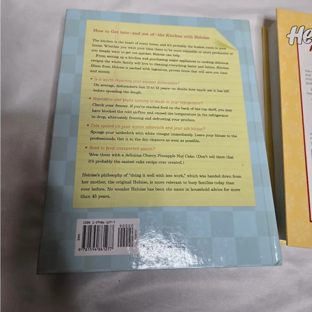 HELOISE Kitchen Hints and Around The House DIY household soulutions‎ and hacks
